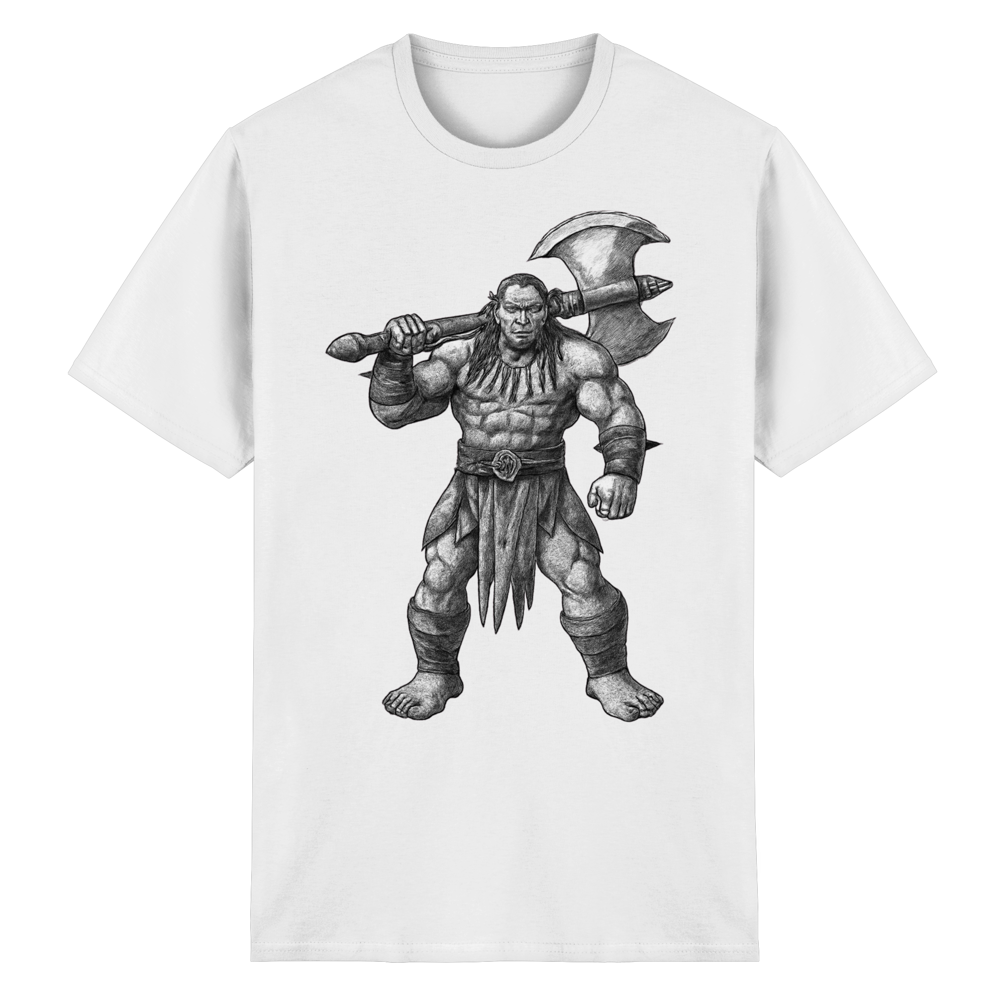 Barbarian's Resolve - Heavy Cotton T-Shirt