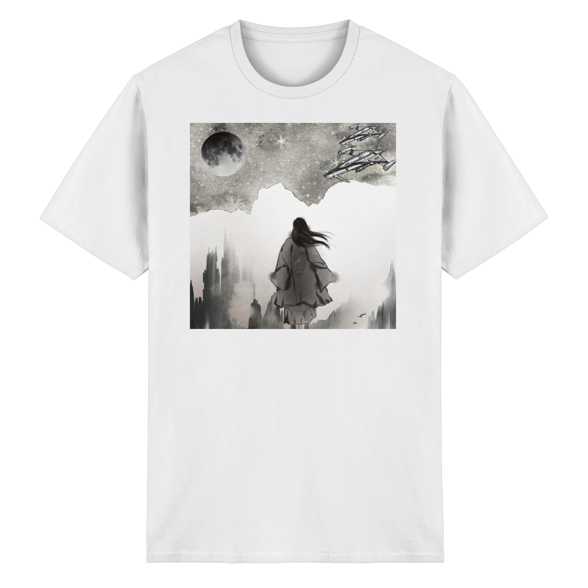 Zwischen den Sternen - Heavy Cotton T-Shirt