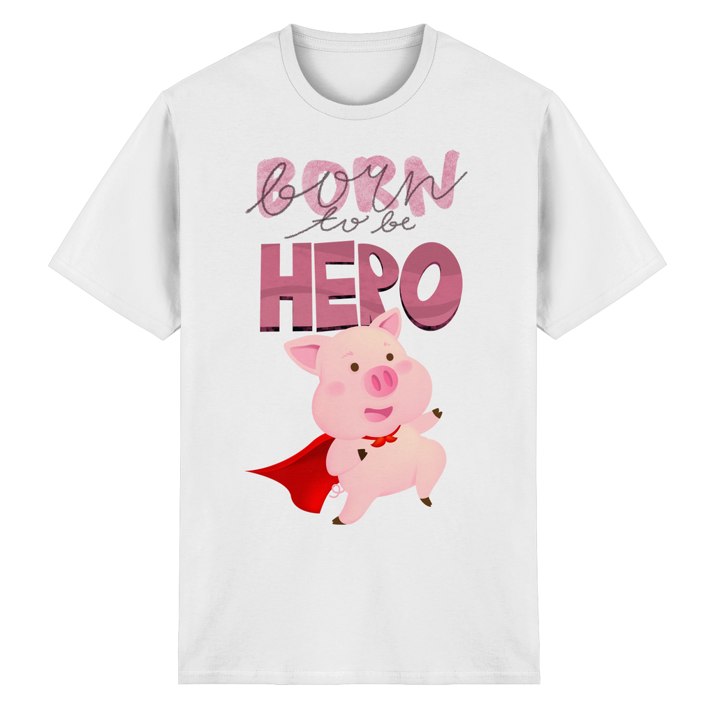 Born to be Hero - Heavy Cotton T-Shirt