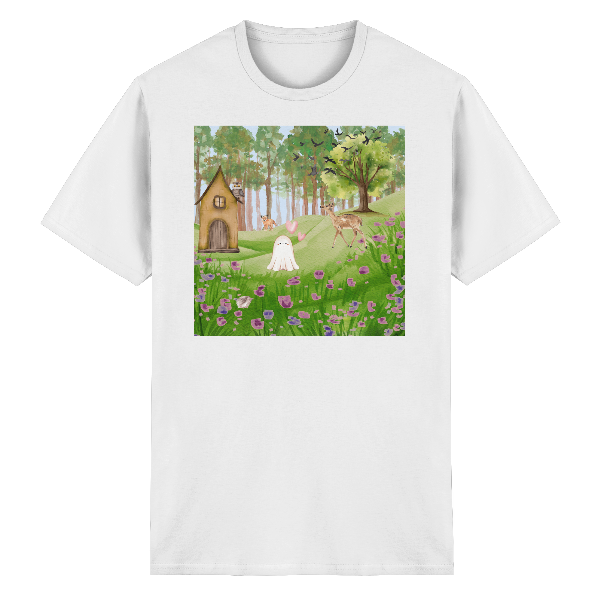 Das kleine Waldgespenst - Heavy Cotton T-Shirt