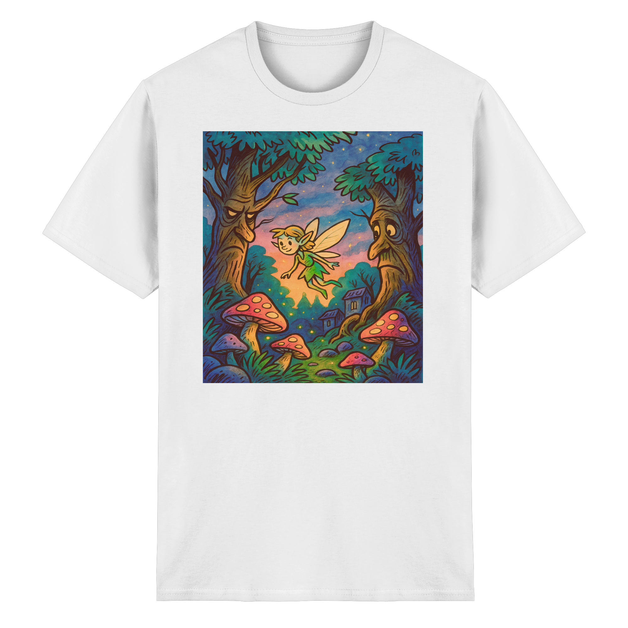 Magischer Elfenwald - Heavy Cotton T-Shirt
