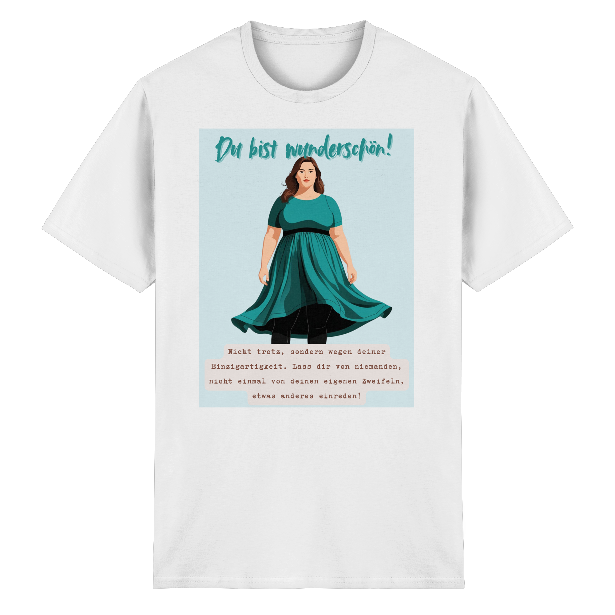 Du bist wunderschön! - Heavy Cotton T-Shirt