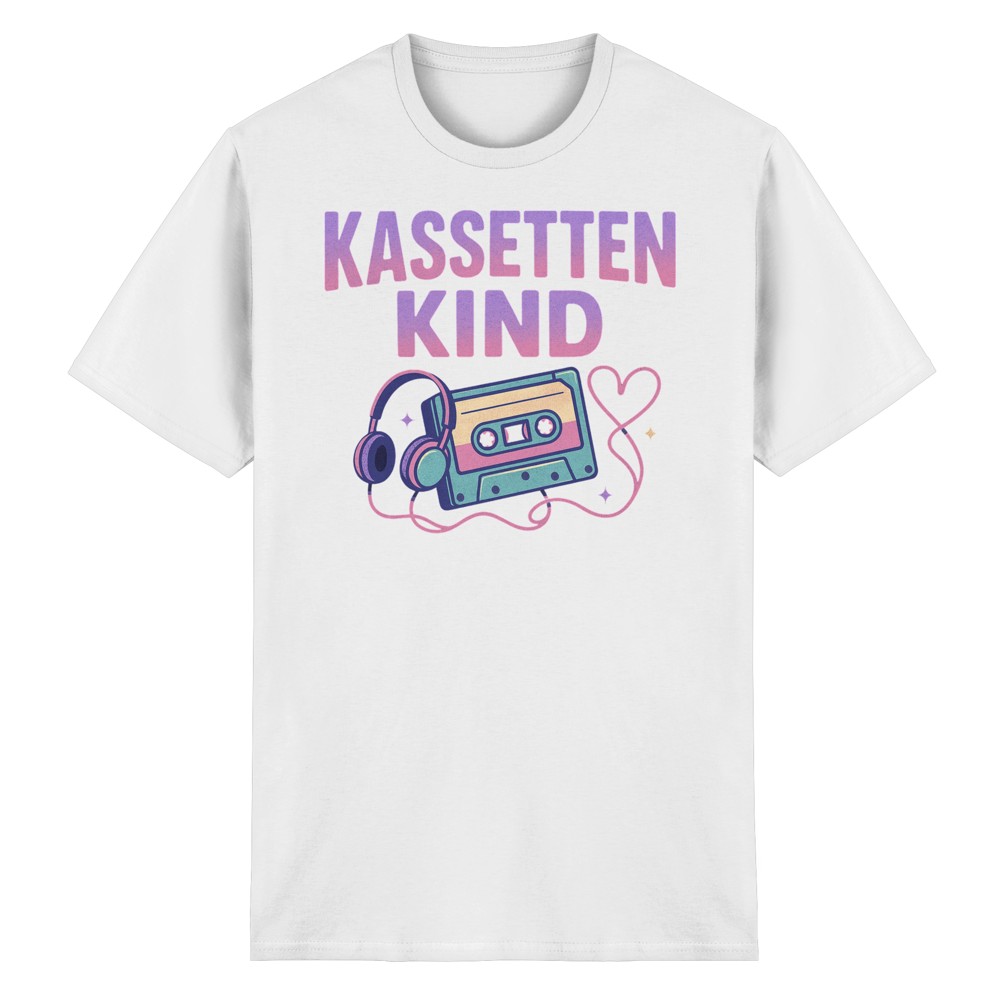 Kassettenkind-Nostalgie-Edition - Heavy Cotton T-Shirt