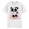 Flower Skull - Heavy Cotton T-Shirt