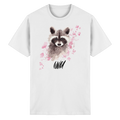 Aquarell Waschbär - Heavy Cotton T-Shirt