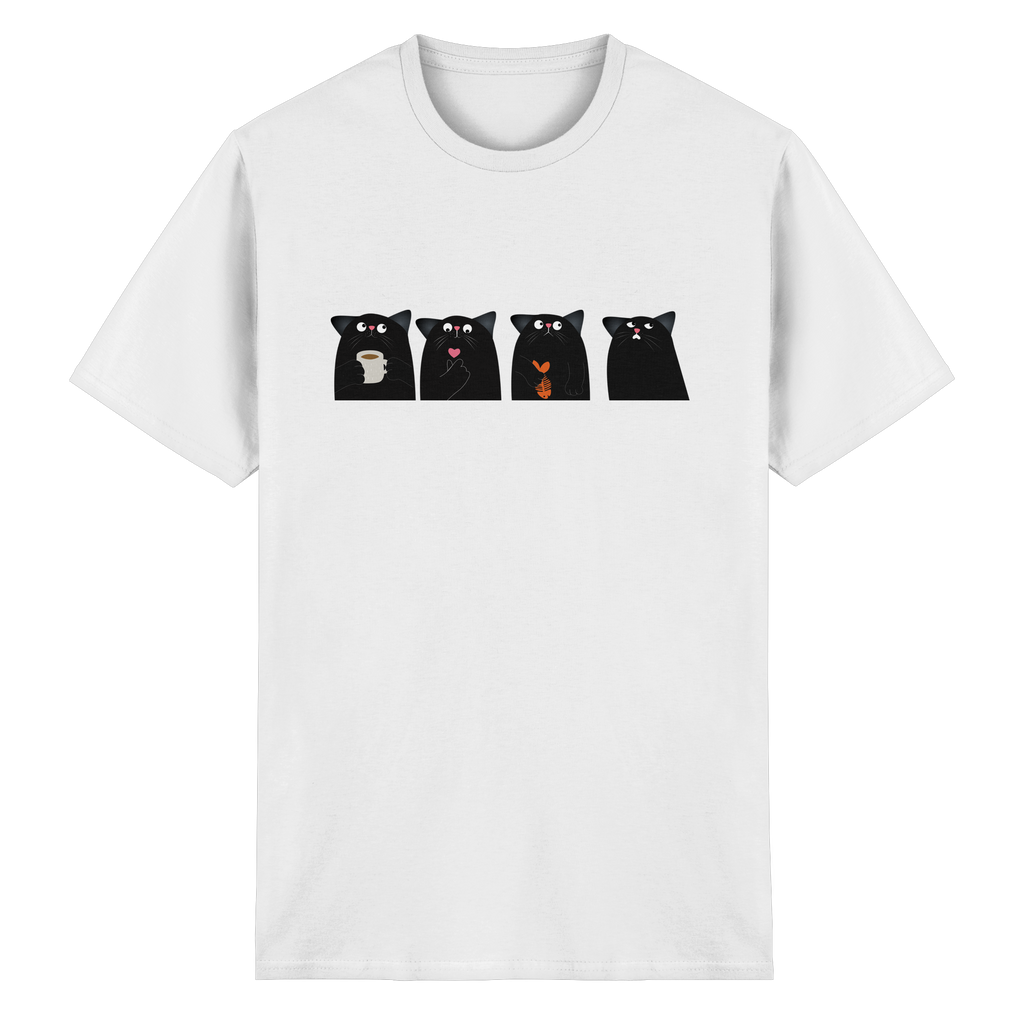 Der Rat der schwarzen Katzen - Heavy Cotton T-Shirt