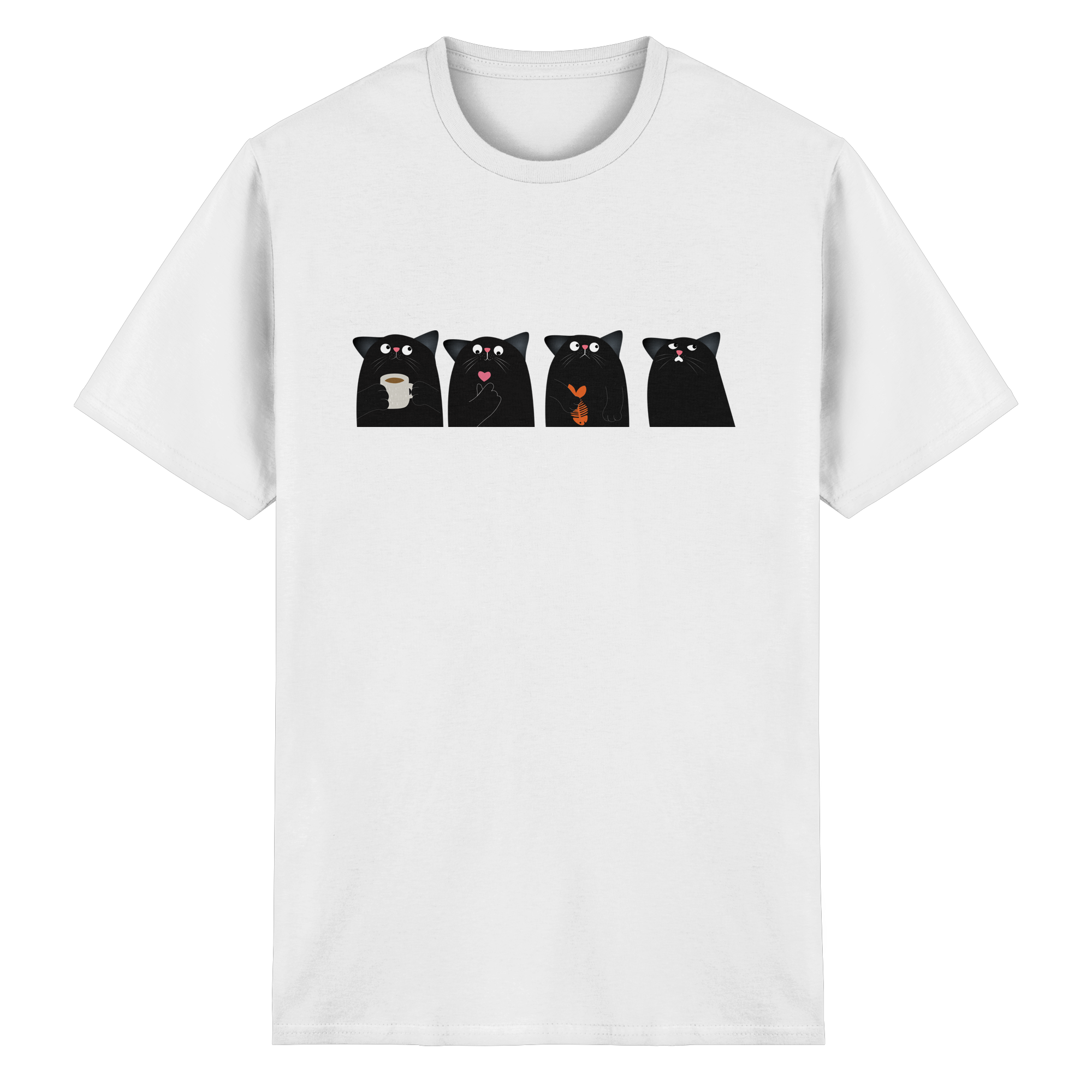 Der Rat der schwarzen Katzen - Heavy Cotton T-Shirt