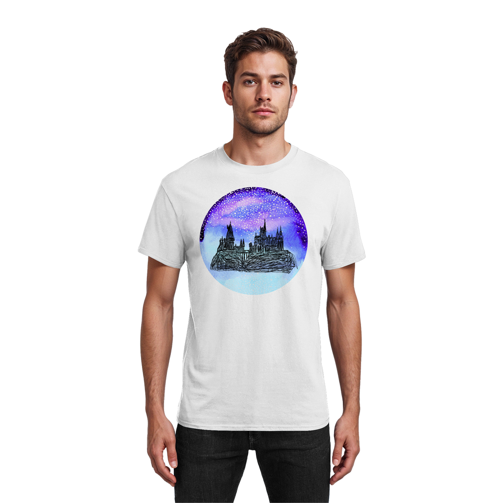 Winter in der Schule für Magie-Begabte - Heavy Cotton T-Shirt