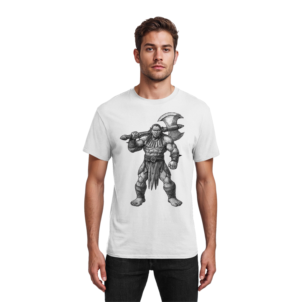 Barbarian's Resolve - Heavy Cotton T-Shirt
