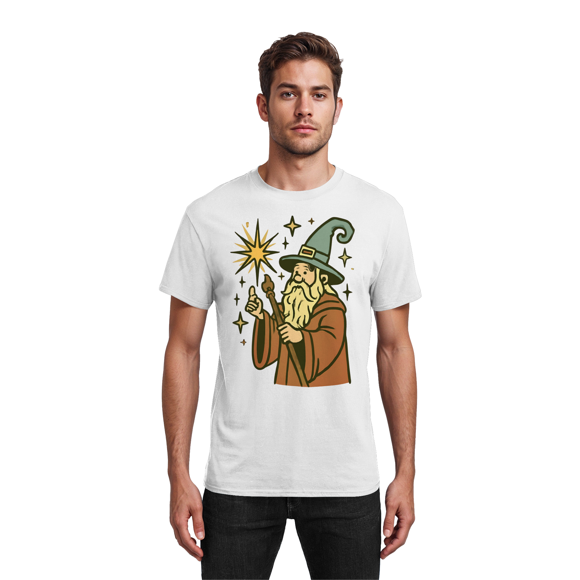Der alte Zaubermeister - Heavy Cotton T-Shirt