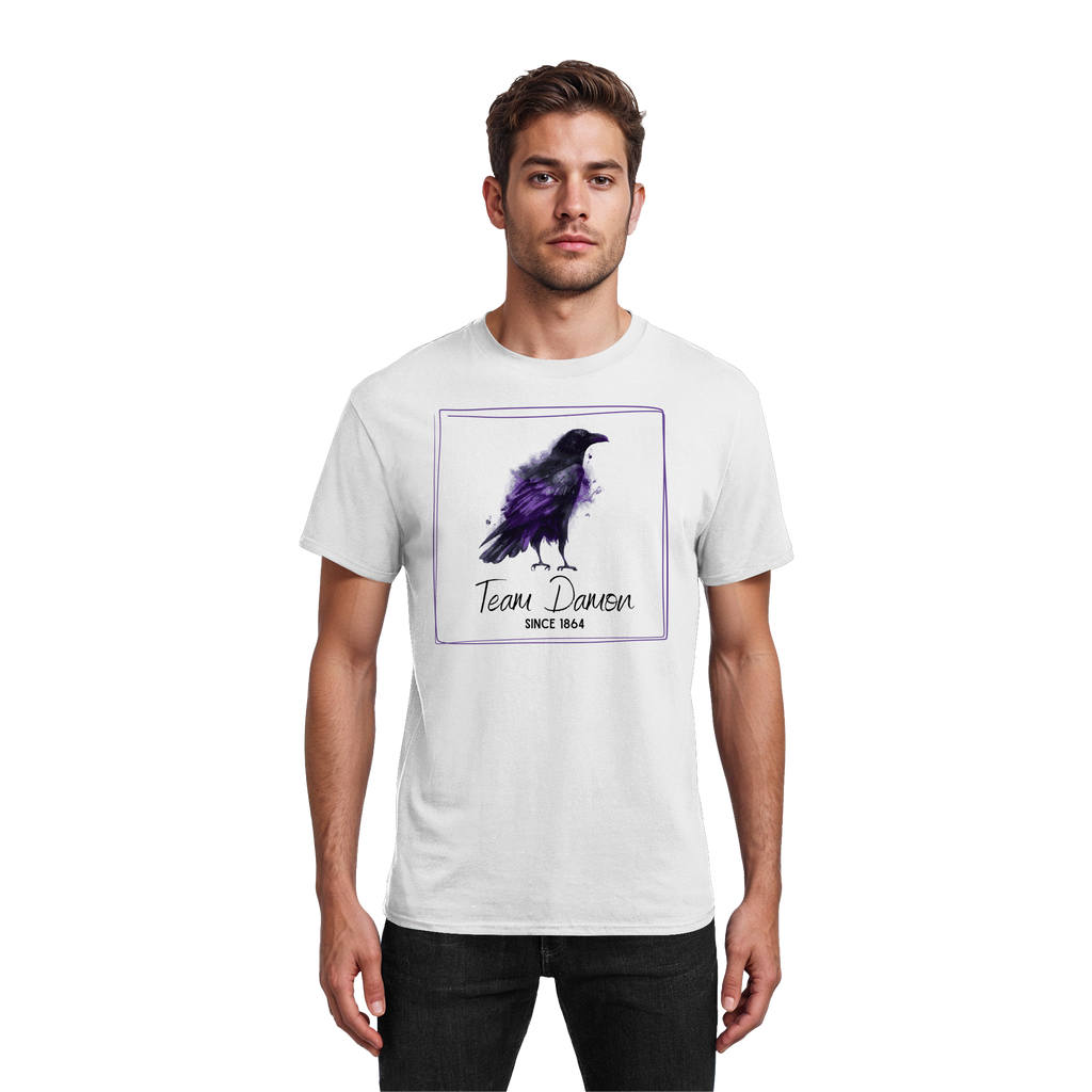 Schwarze Federn, dunkle Geheimnisse - Heavy Cotton T-Shirt