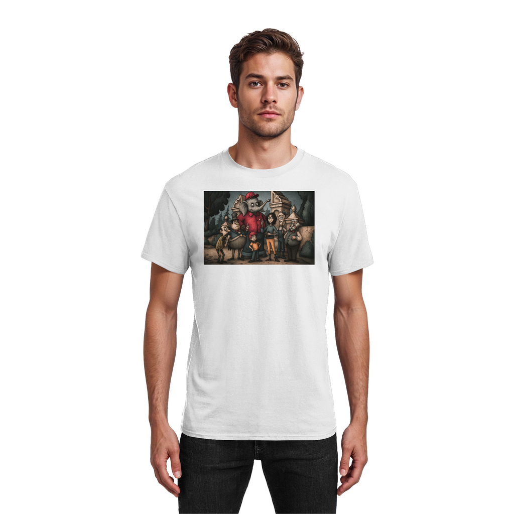 Kindheitshelden - Dark Edition - Heavy Cotton T-Shirt