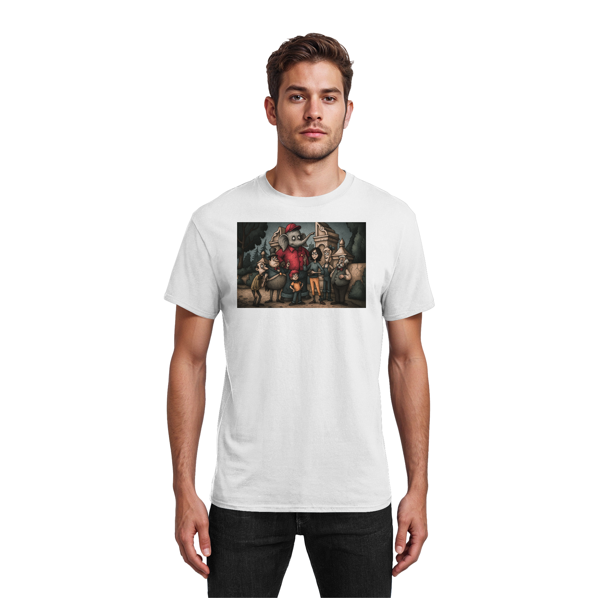Kindheitshelden - Dark Edition - Heavy Cotton T-Shirt