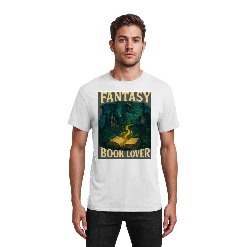 Fantasy Book Lover - Heavy Cotton T-Shirt