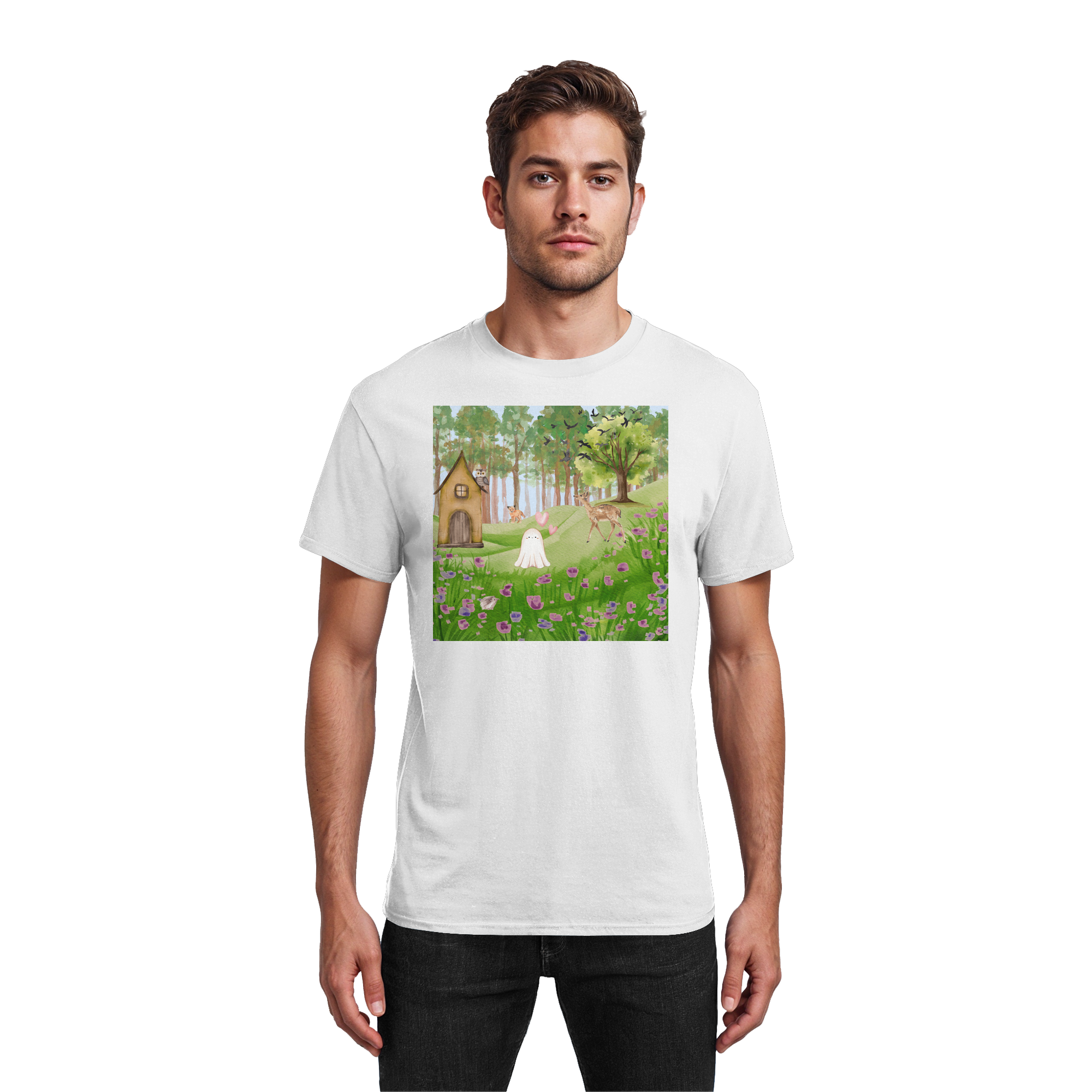 Das kleine Waldgespenst - Heavy Cotton T-Shirt