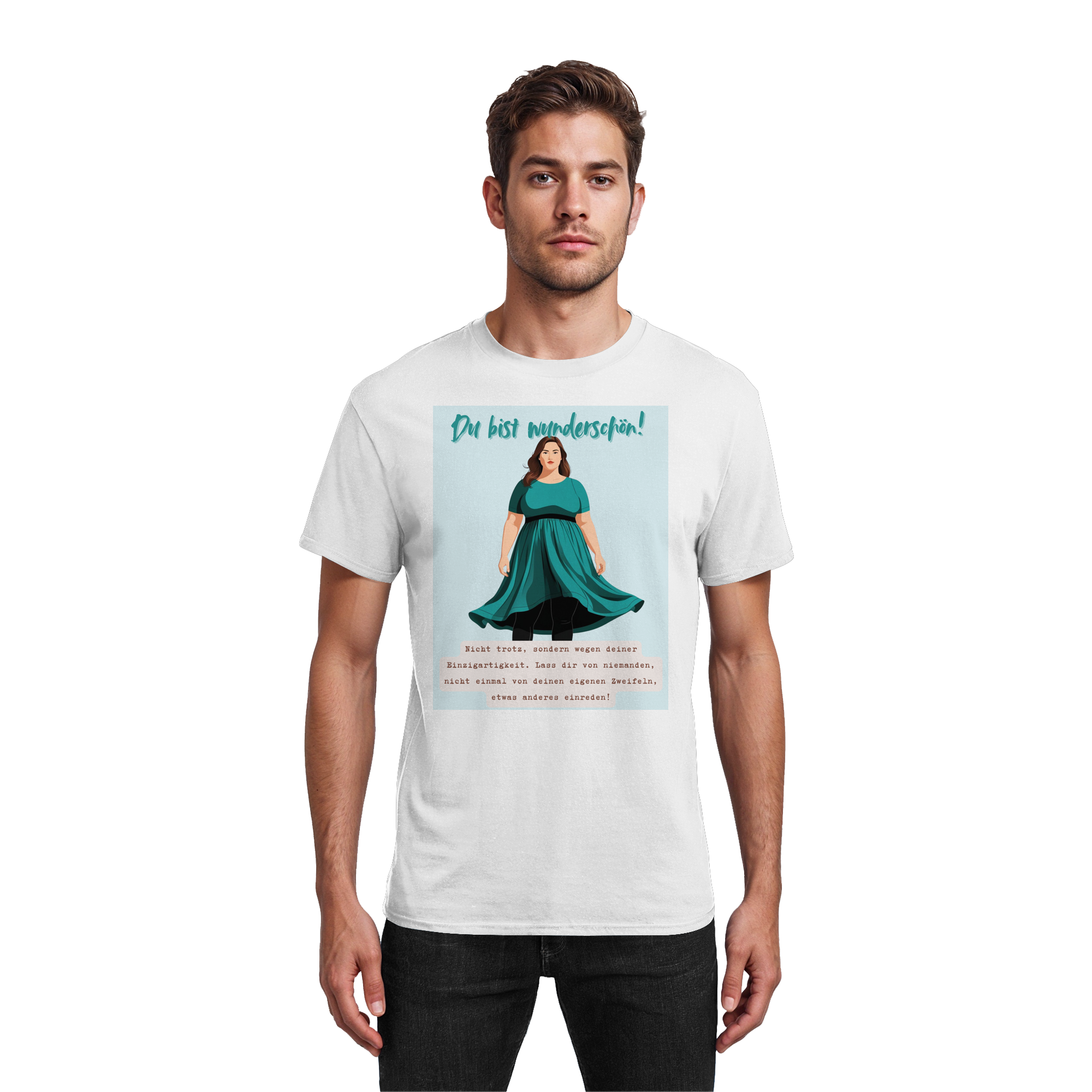 Du bist wunderschön! - Heavy Cotton T-Shirt