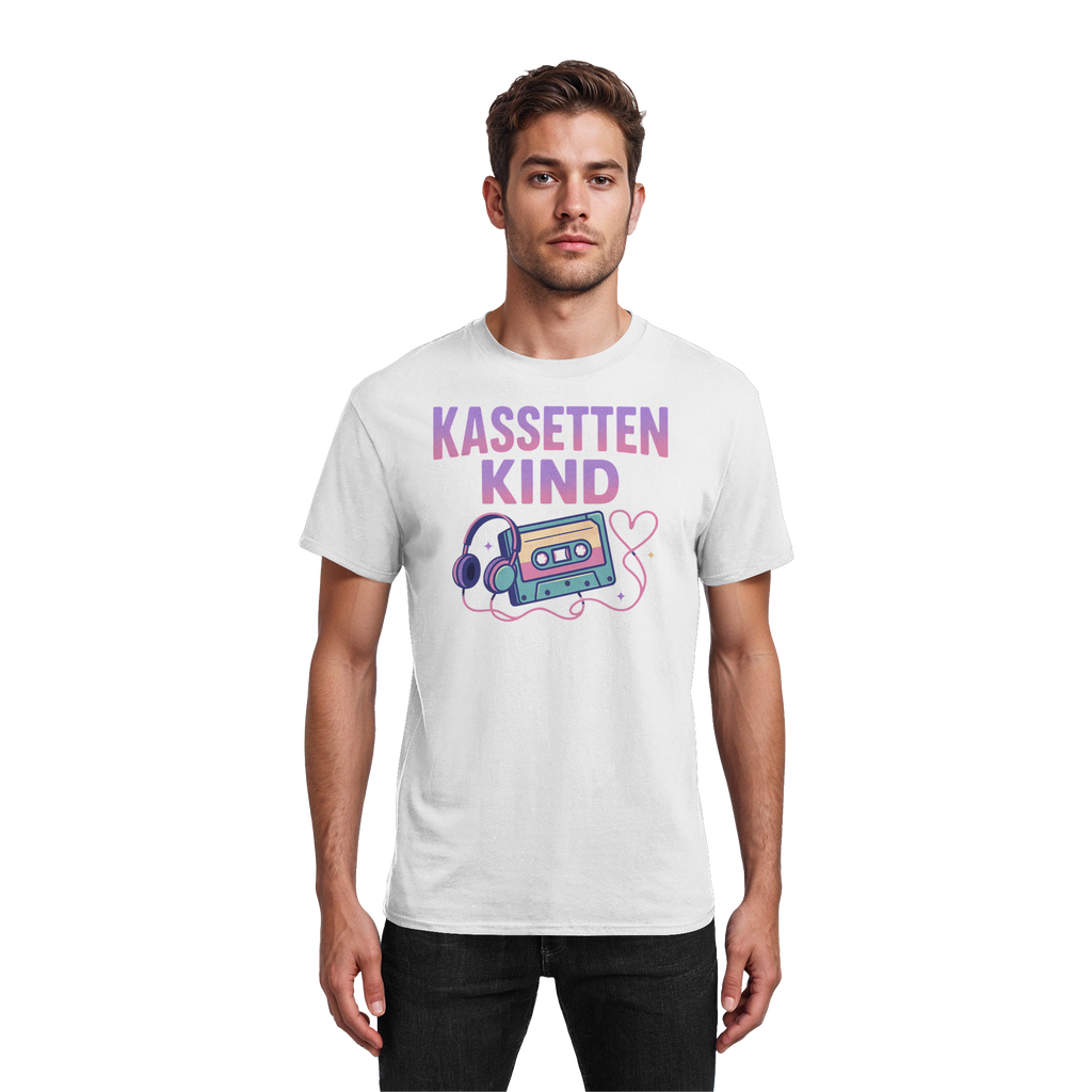 Kassettenkind-Nostalgie-Edition - Heavy Cotton T-Shirt