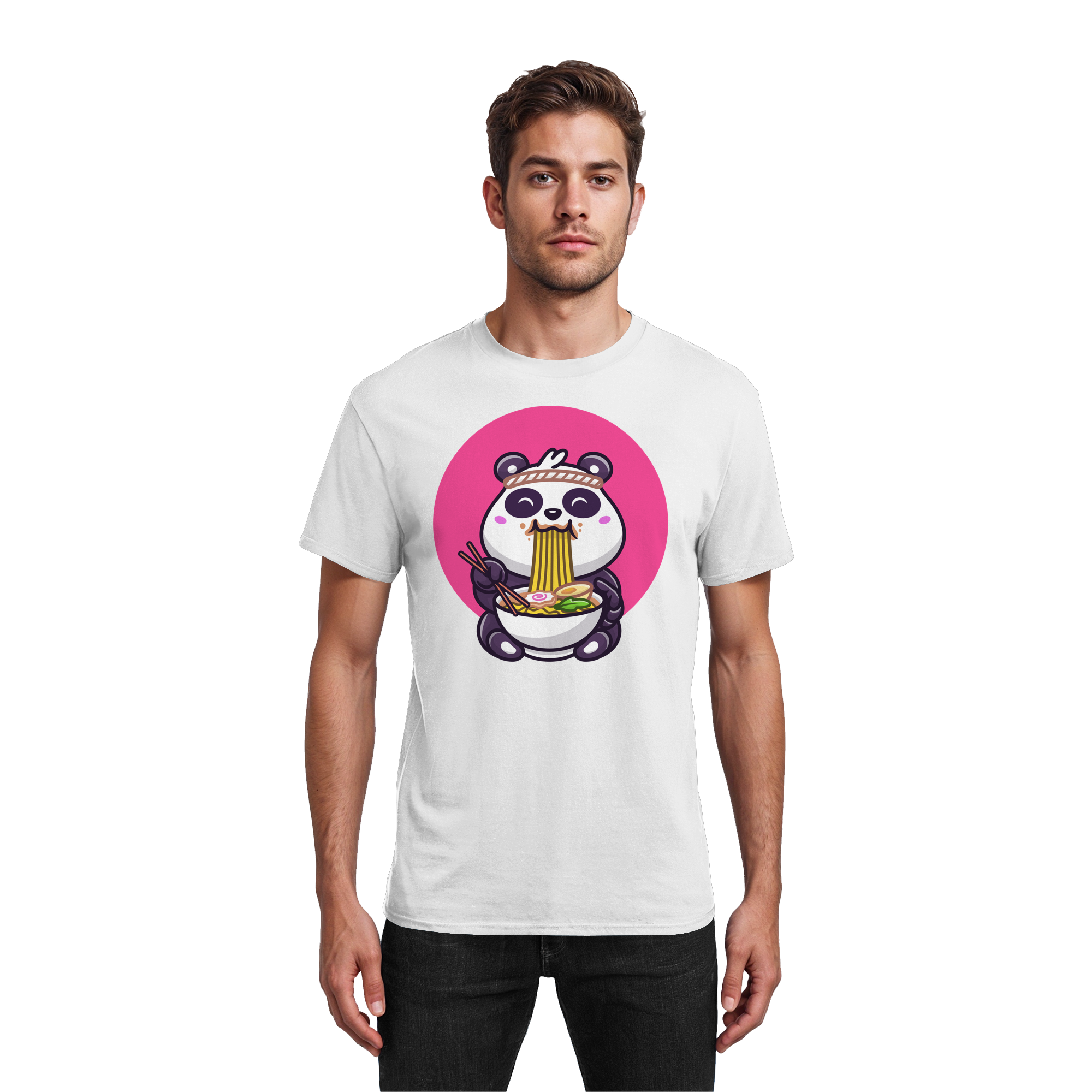 Nudelglück - Heavy Cotton T-Shirt