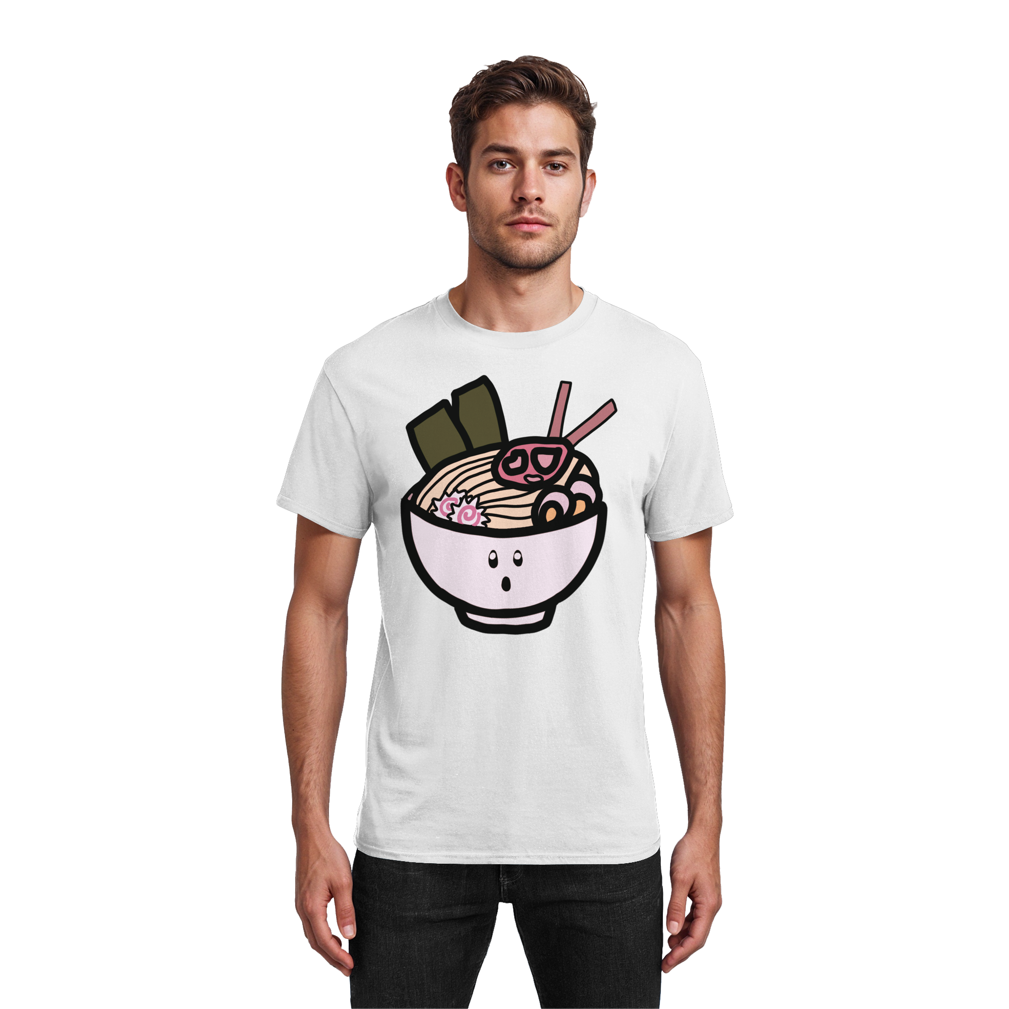 Ramen-tisch verliebt - Heavy Cotton T-Shirt