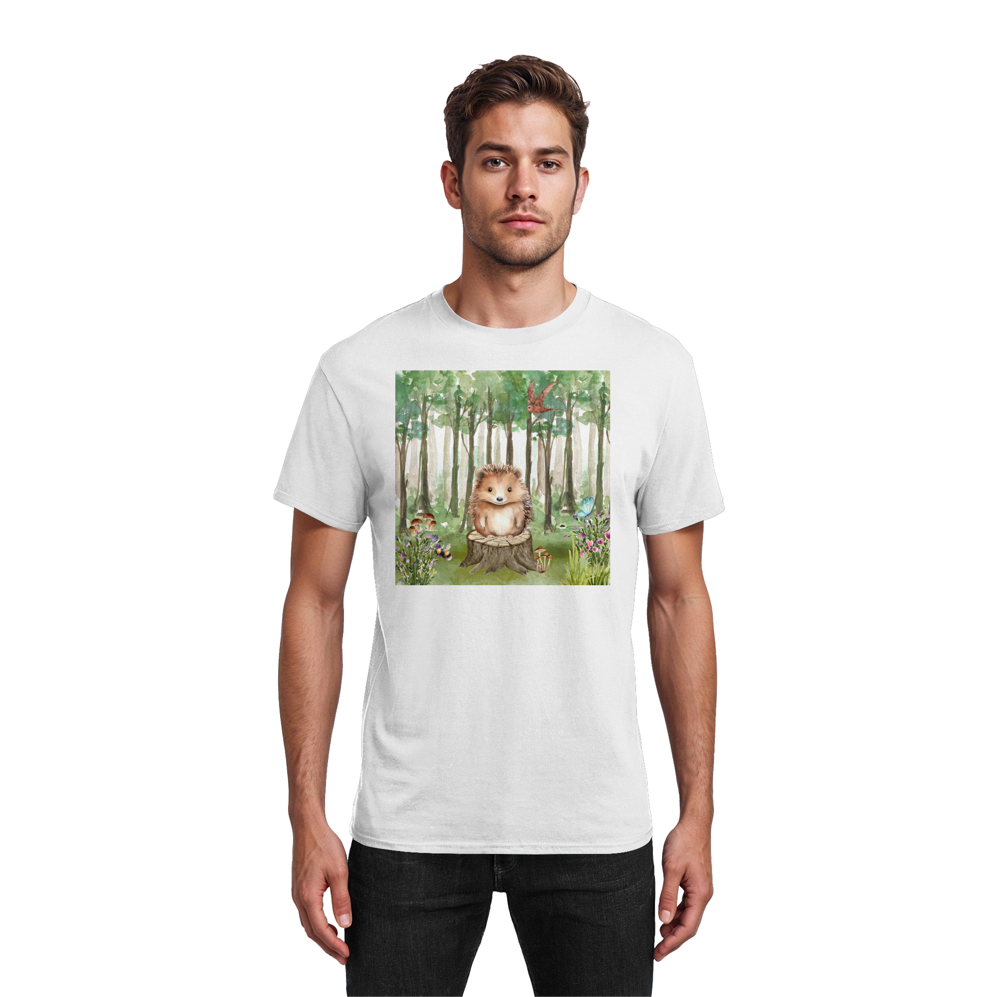 Süßer Igel - Heavy Cotton T-Shirt