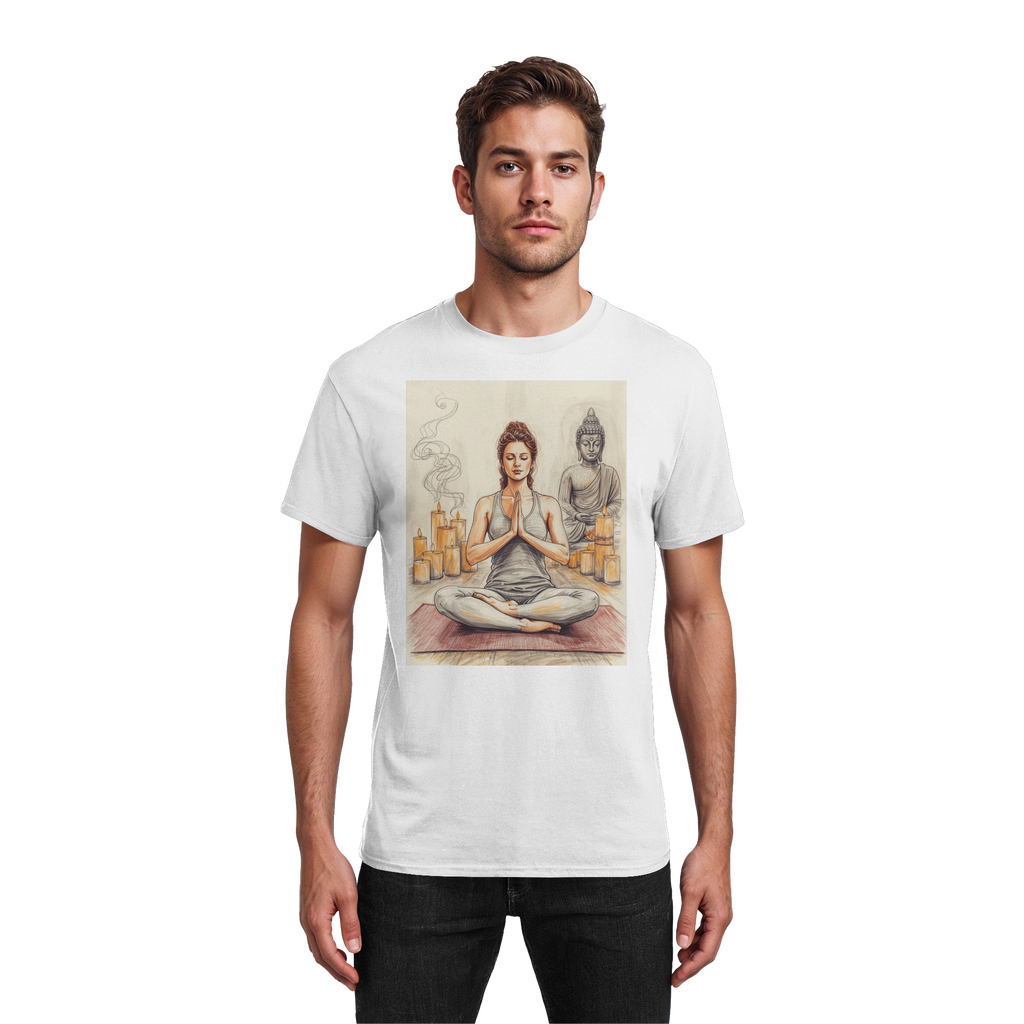 Breathe. Balance. Be. - Heavy Cotton T-Shirt