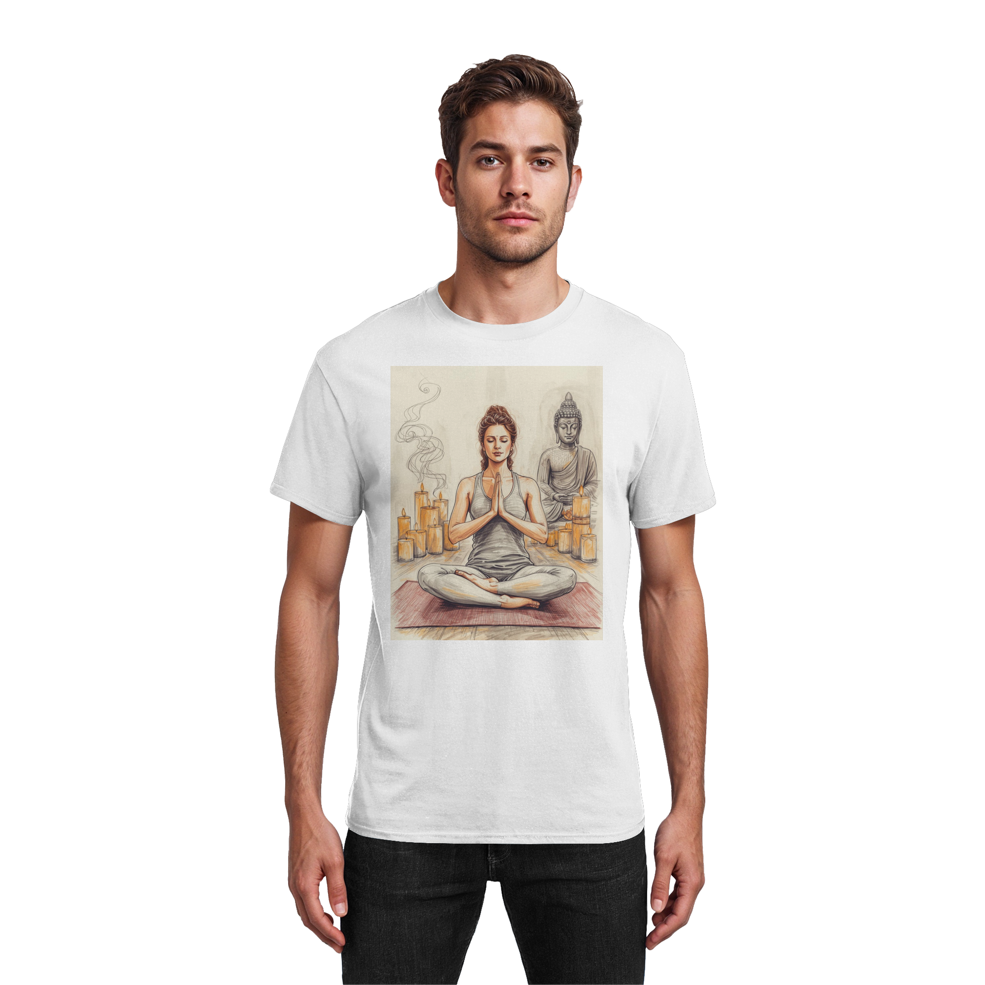 Breathe. Balance. Be. - Heavy Cotton T-Shirt