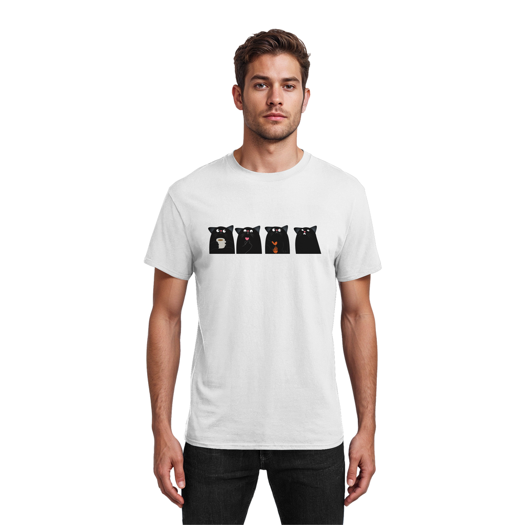 Der Rat der schwarzen Katzen - Heavy Cotton T-Shirt