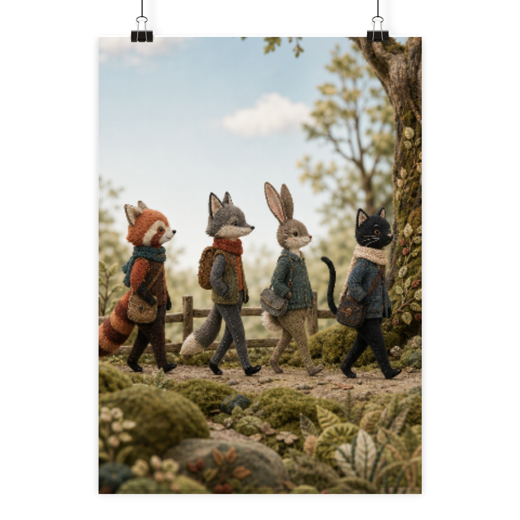 The Little Wanderers - Poster Din A2