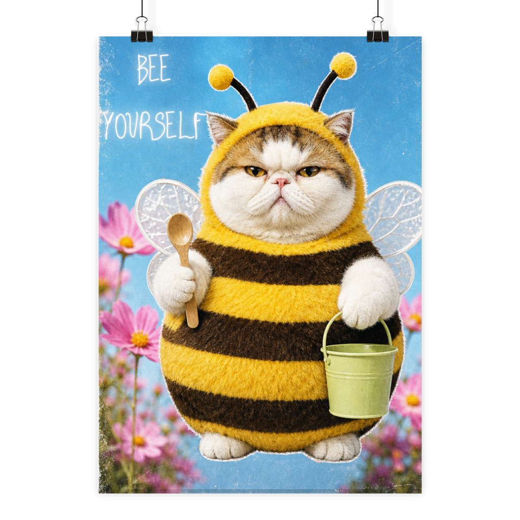 Bee Yourself - Poster Din A2