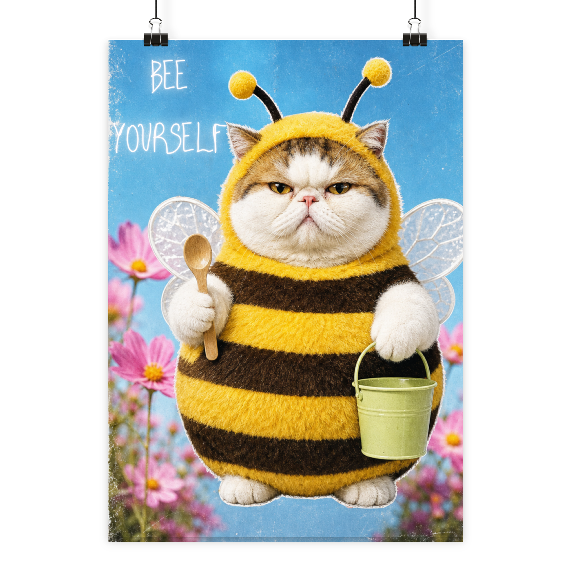 Bee Yourself - Poster Din A2