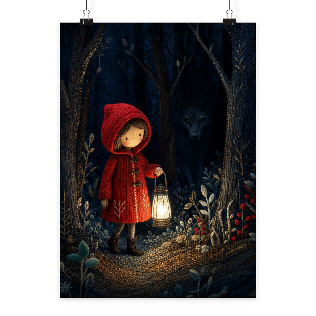 Into the Quiet Woods - Poster Din A2