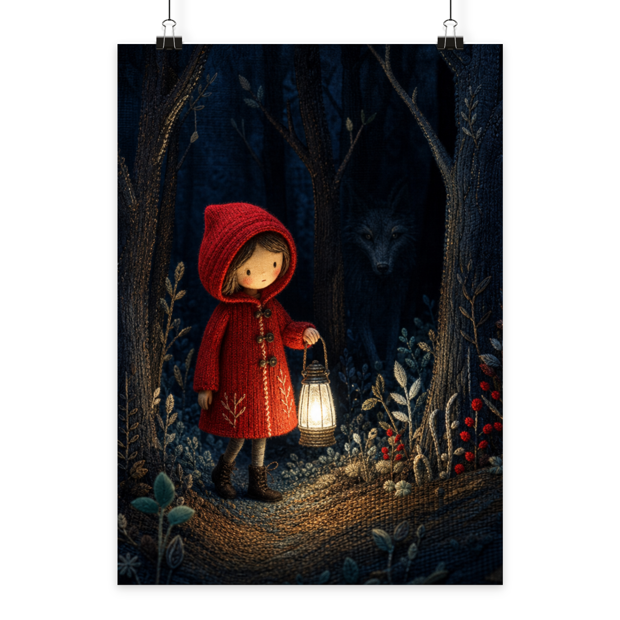 Into the Quiet Woods - Poster Din A2