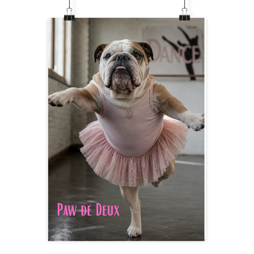 Paw de deux - Poster Din A2