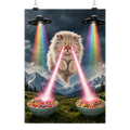 Cosmic Cattitude - Poster Din A2