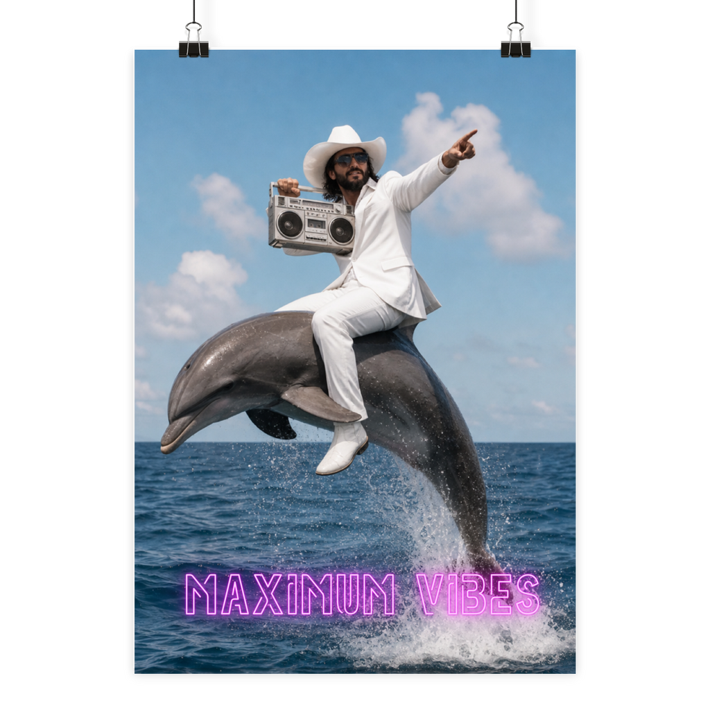 Maximum Vibes - Poster Din A2