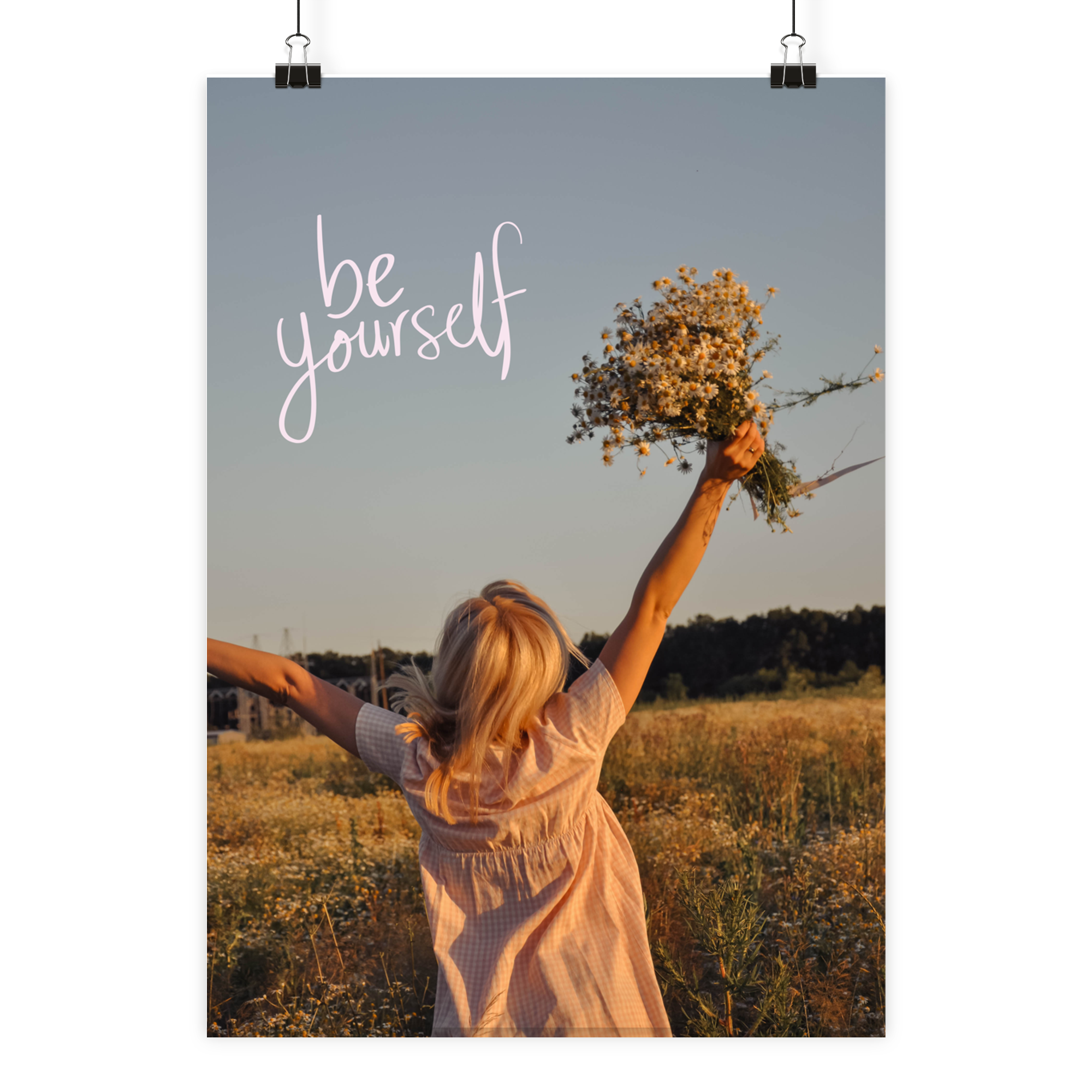 Be Yourself - Poster Din A2