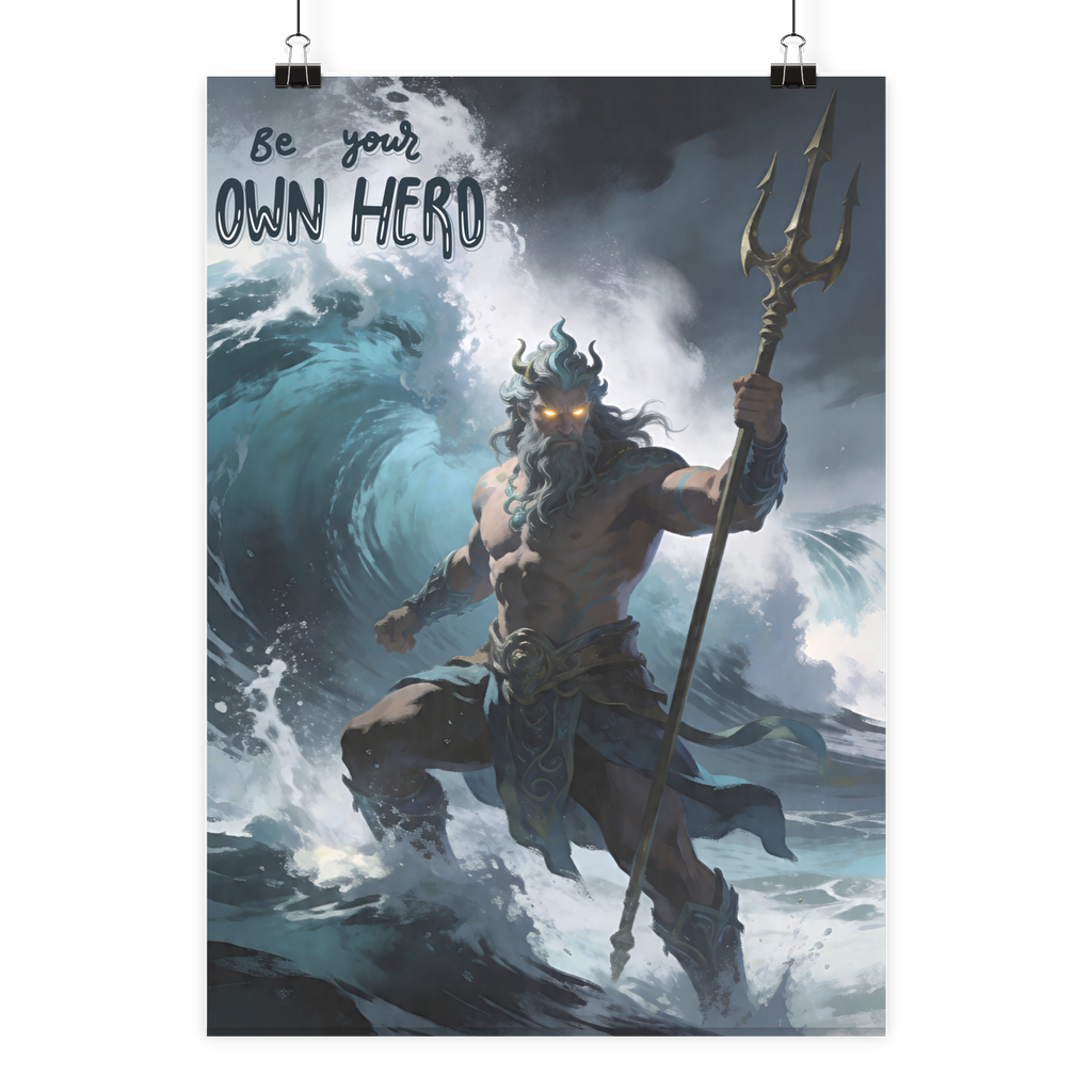 Be Your Own Hero - Poster Din A2