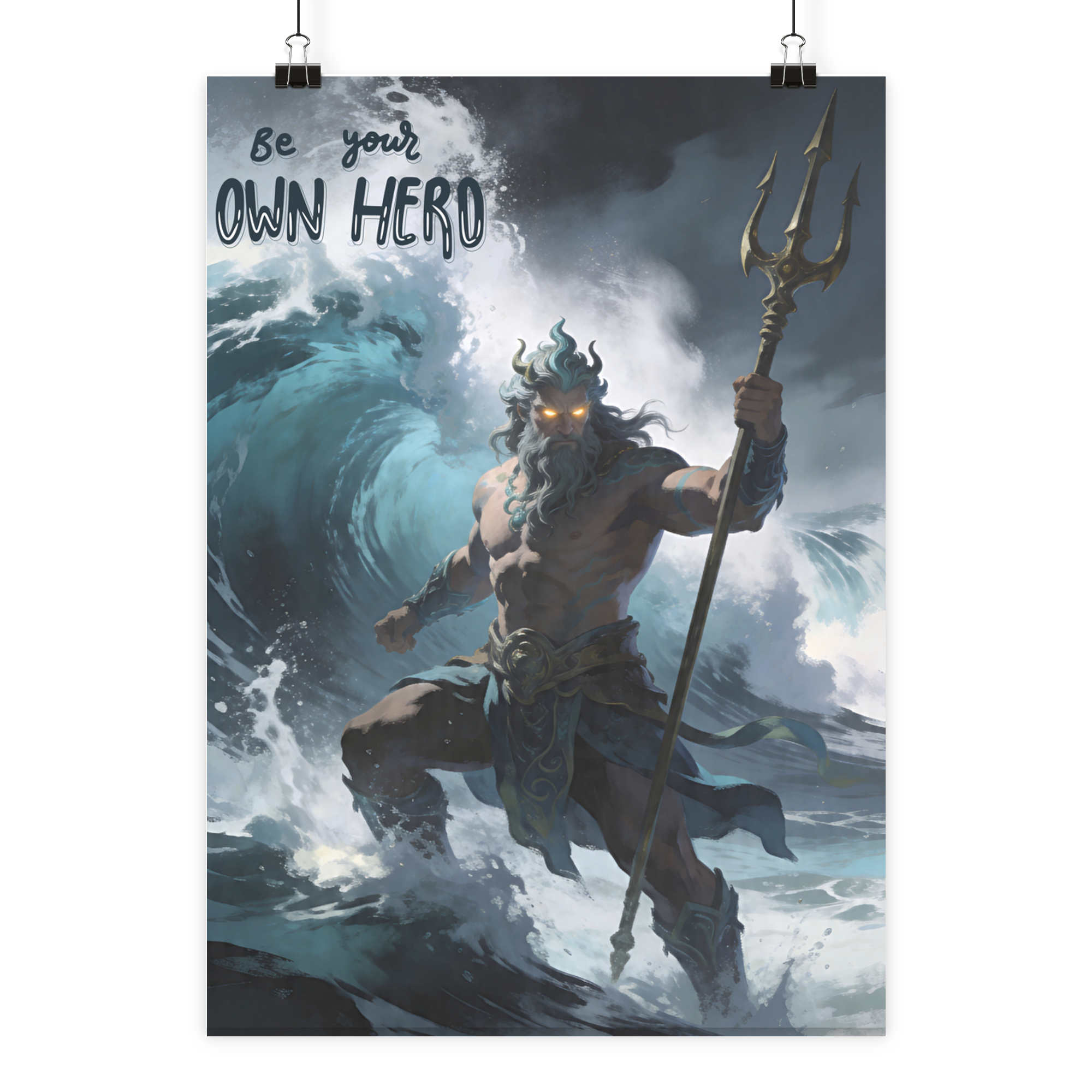 Be Your Own Hero - Poster Din A2