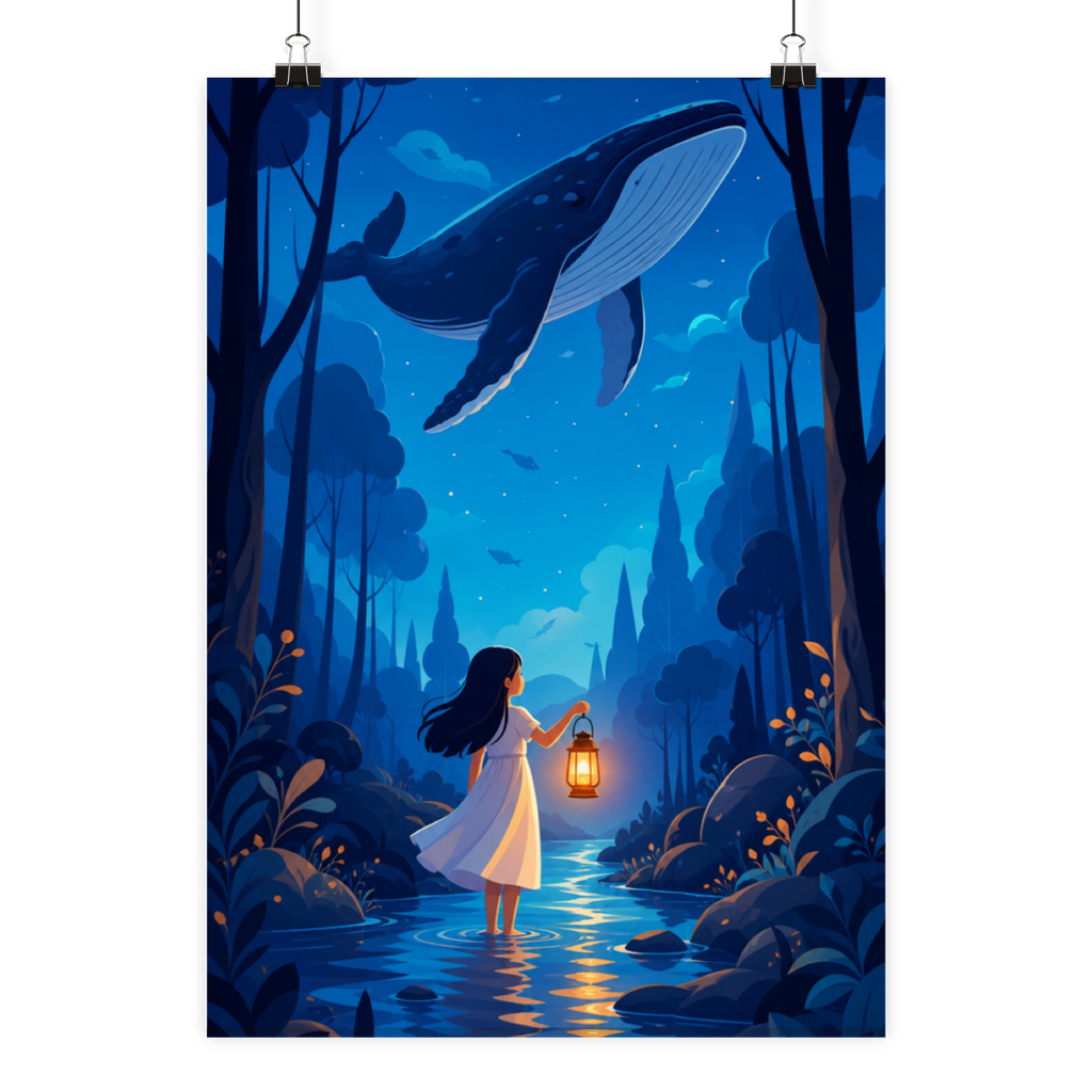 Where Whales Dream - Poster Din A2