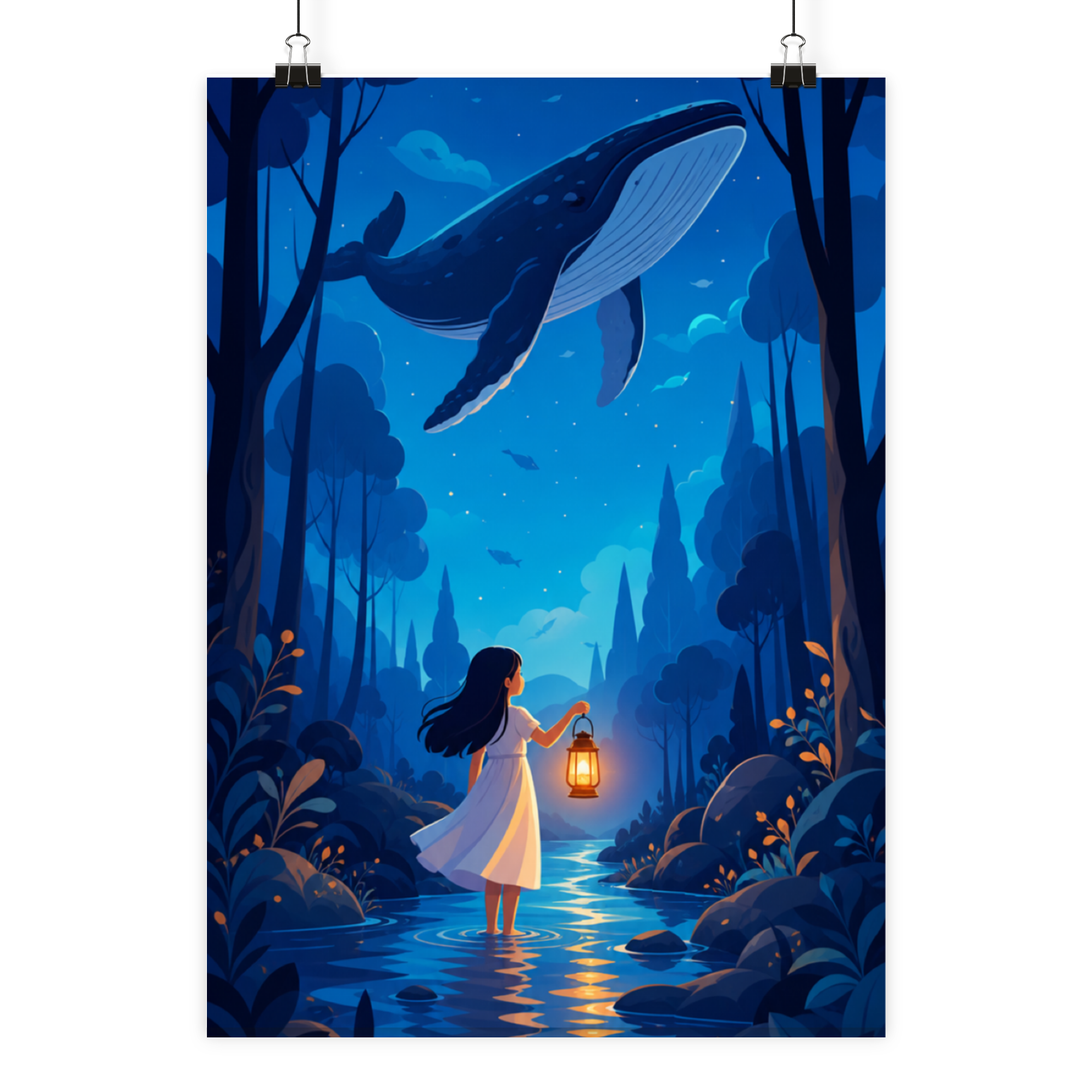 Where Whales Dream - Poster Din A2