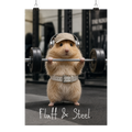 Fluff & Steel - Poster Din A2