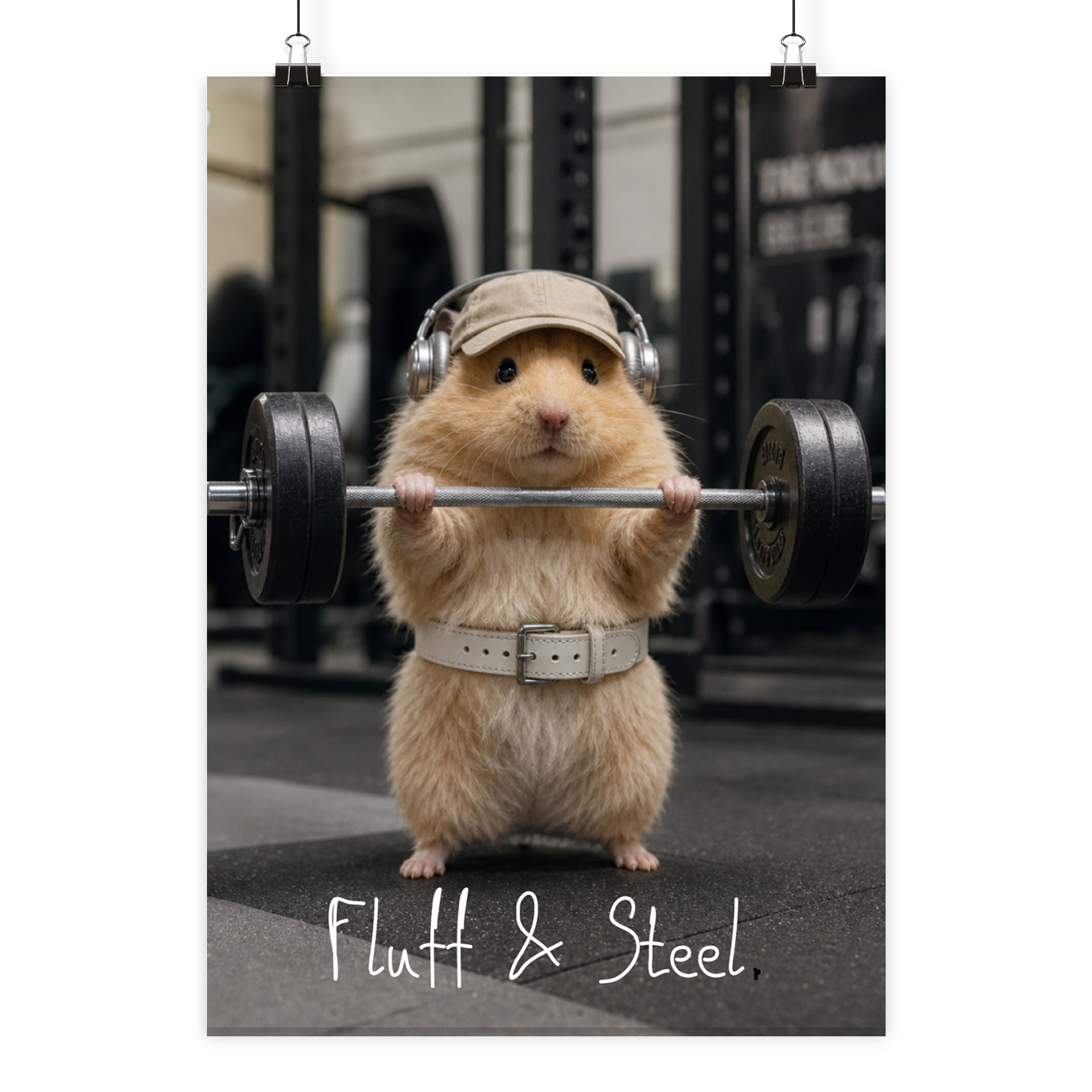 Fluff & Steel - Poster Din A2