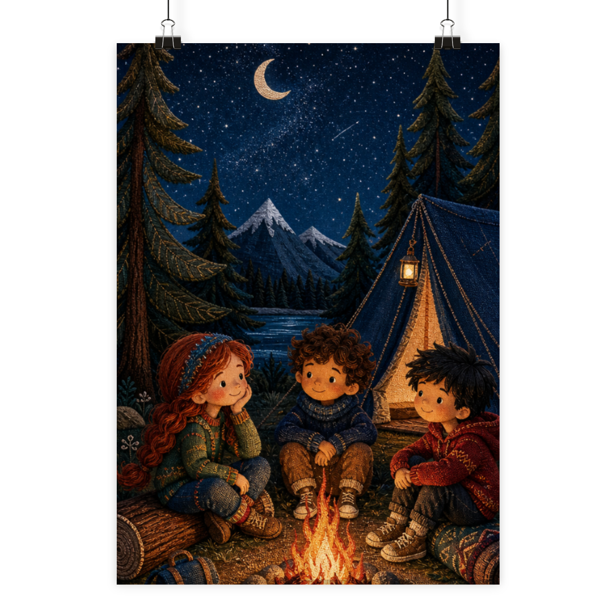 Campfire Stories - Poster Din A2